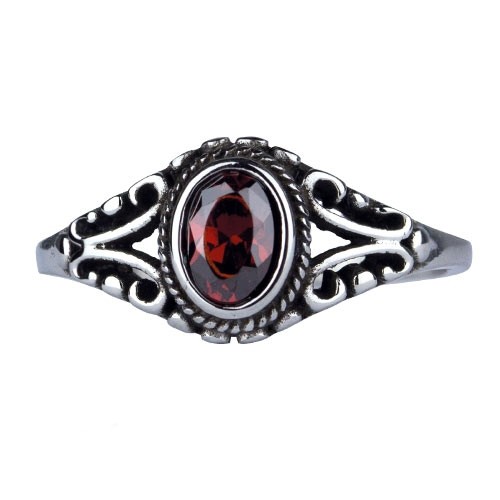 Ring Ornament Red Edelstahl mit Zirkonia - vergleichen und günstig kaufen